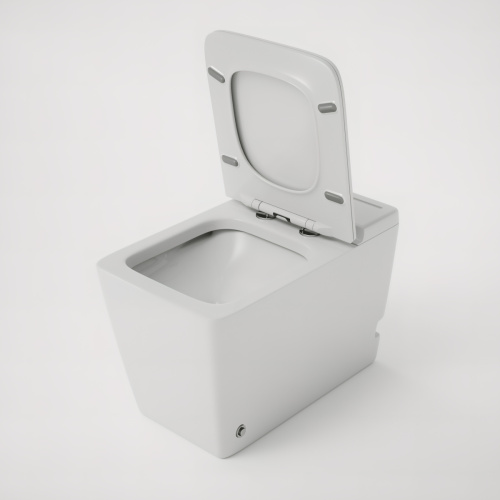 Унитаз приставной Grossman impuls GR-PR-5501 белый с сиденьем микролифт безободковый каскадный смыв - фото 4